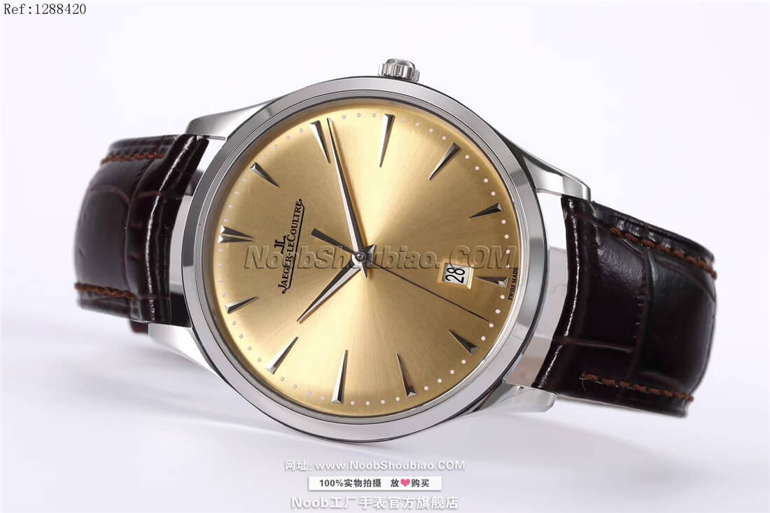  n厂手表官网Jaeger-LeCoultre 积家 MASTER ULTRA THIN 超薄大师系列 Q1288420 香槟色