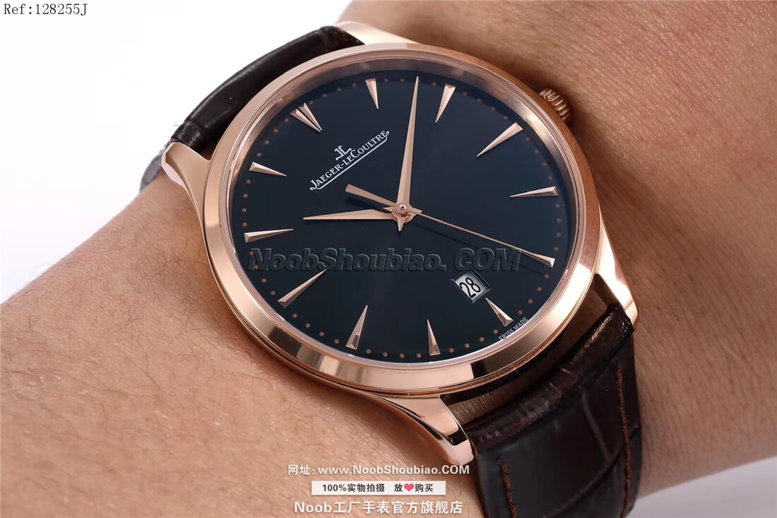 noob官方旗舰店Jaeger-LeCoultre 积家 MASTER ULTRA THIN 超薄大师系列 128255J
