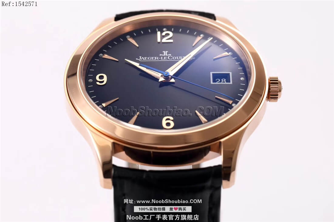 积家 Jaeger-LeCoultre 大师系列日历腕表 Master Control Date Q1542571 玫瑰金 - Noob完美版
