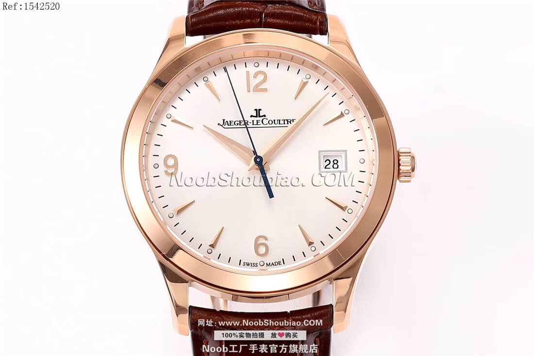 n厂积家 Jaeger-LeCoultre 大师系列日历腕表 Master Control Date Q1542520 玫瑰金
