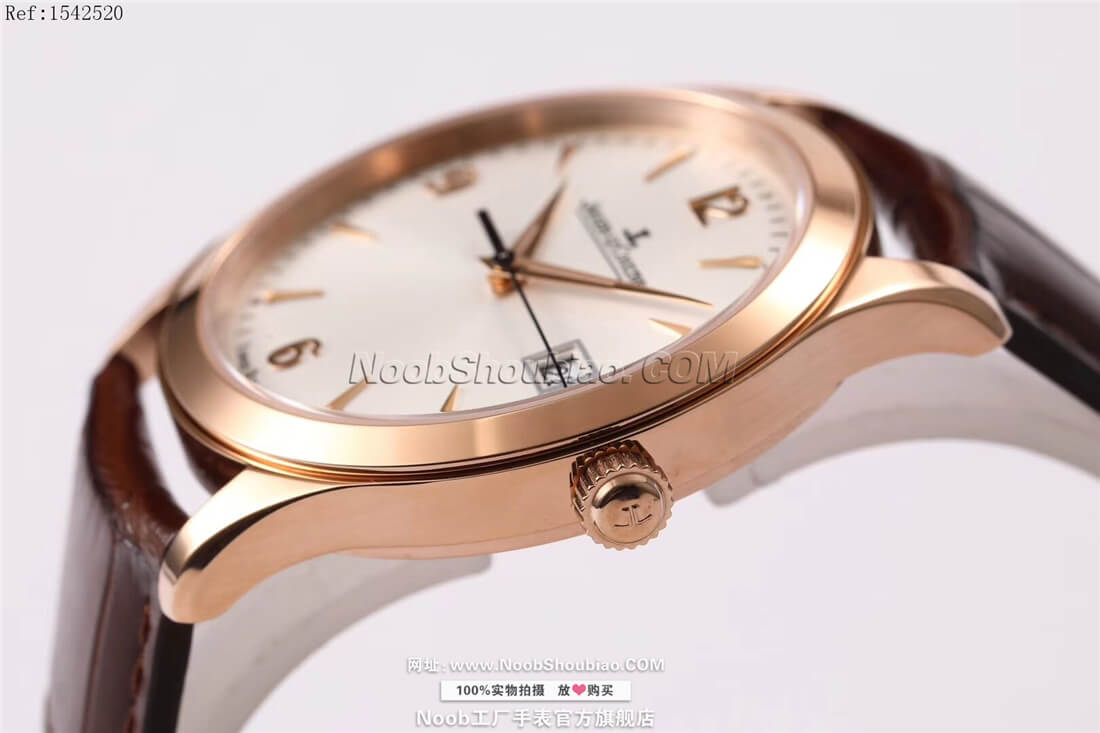 noob工厂积家 Jaeger-LeCoultre 大师系列日历腕表 Master Control Date Q1542520 玫瑰金