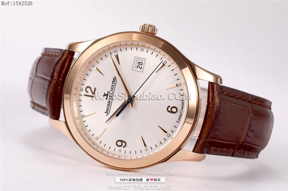 复刻名表积家 Jaeger-LeCoultre 大师系列日历腕表 Master Control Date Q1542520 玫瑰金
