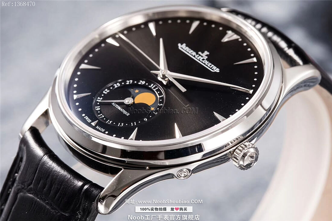 noob手表积家 Jaeger-LeCoultre Master Ultra Thin Moon 超薄月相大师系列 Q1368470 