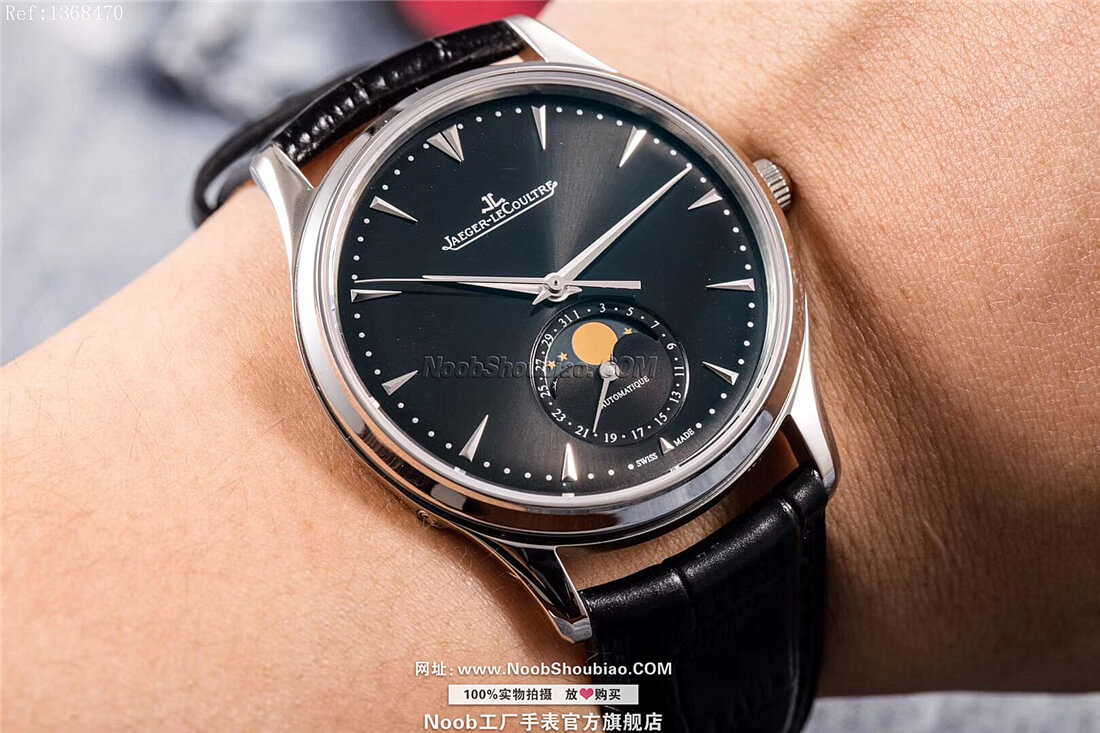  noob厂官网积家 Jaeger-LeCoultre Master Ultra Thin Moon 超薄月相大师系列 Q1368470 