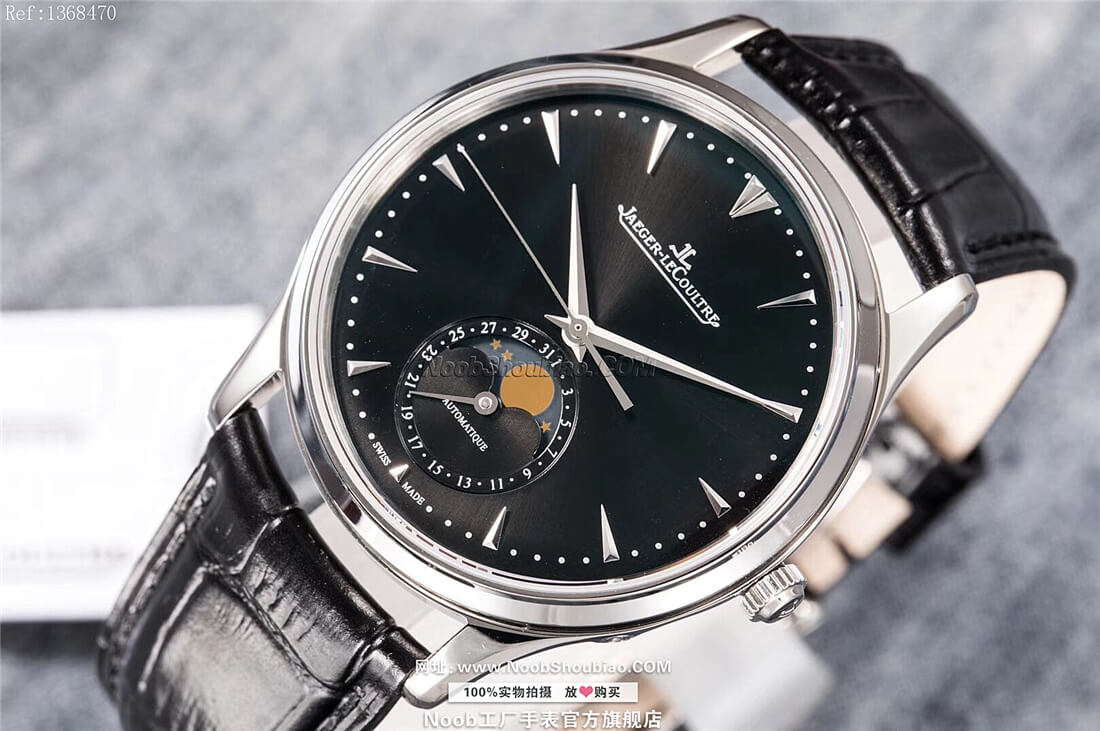 积家 Jaeger-LeCoultre Master Ultra Thin Moon 超薄月相大师系列 Q1368470 - Noob终极版