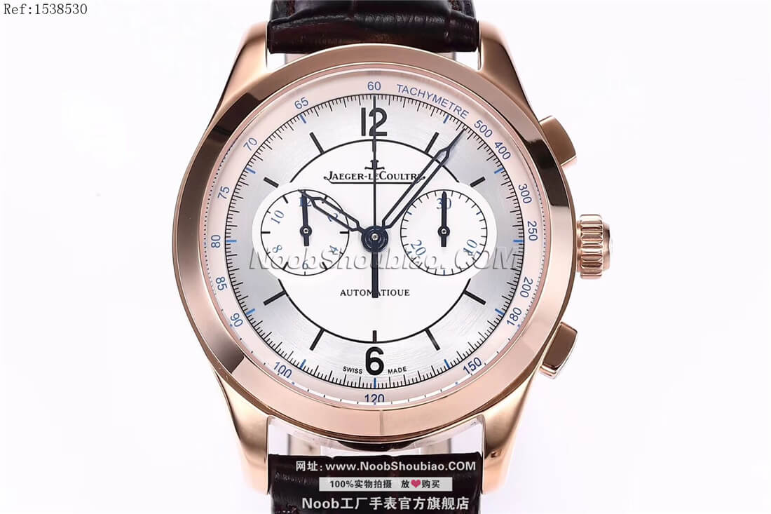 n厂Jaeger-LeCoultre 积家 MASTER CHRONOGRAPH 计时大师系列腕表系列 1538530 玫瑰金