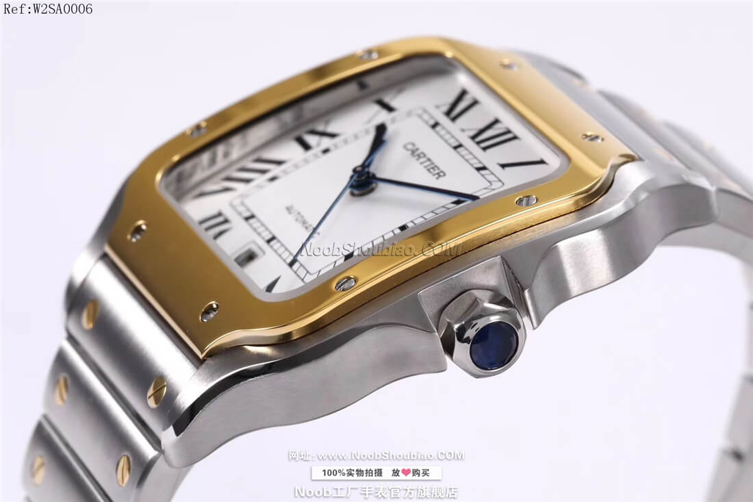 复刻名表Cartier 卡地亚 山度士 Santos 100 桑托斯 W2SA0006 