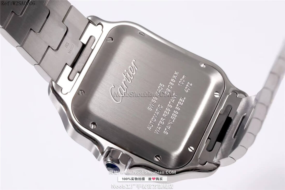 n版手表Cartier 卡地亚 山度士 Santos 100 桑托斯 W2SA0006 
