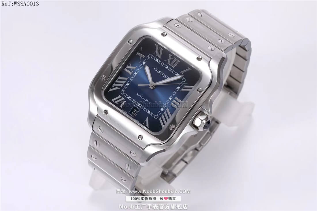 noob工厂Cartier 卡地亚 山度士 Santos 100 桑托斯 WSSA0013