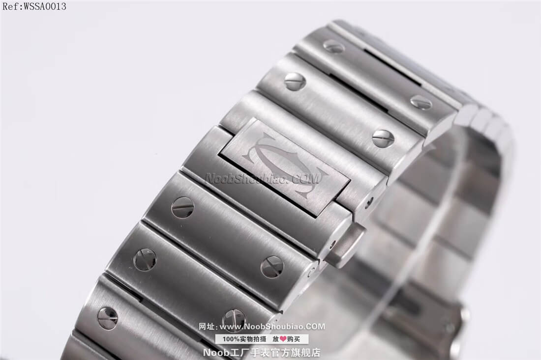  noob厂官网Cartier 卡地亚 山度士 Santos 100 桑托斯 WSSA0013