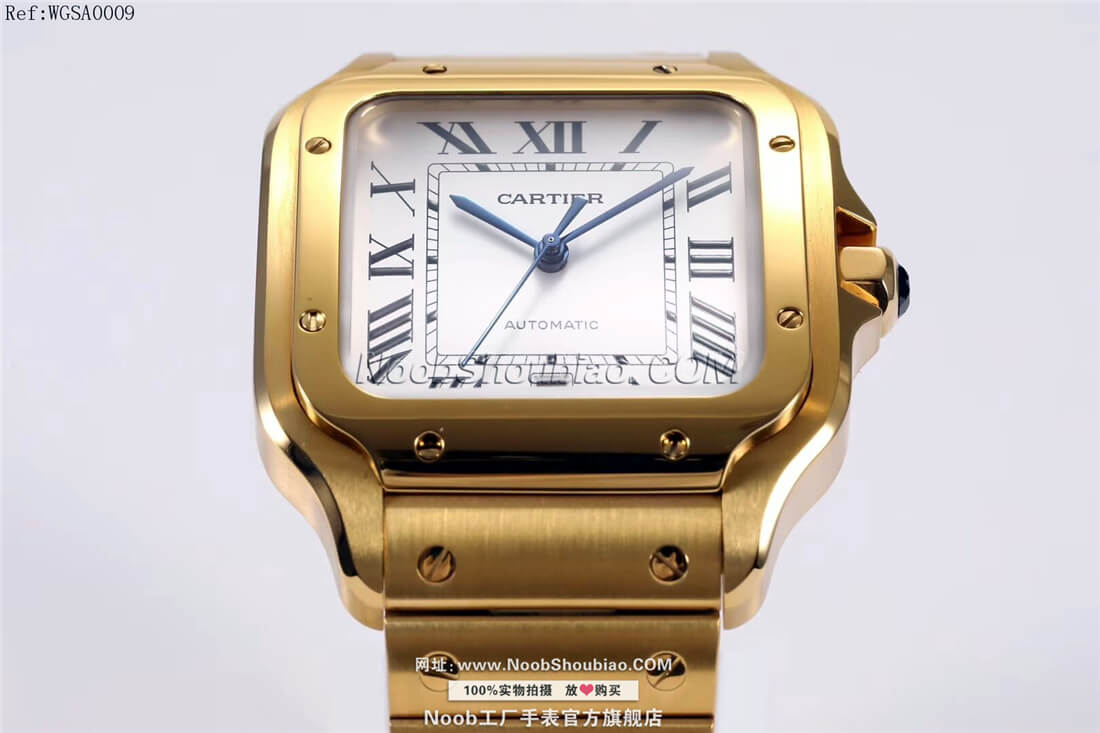 noob手表Cartier 卡地亚 山度士 Santos 100 桑托斯 WGSA0009