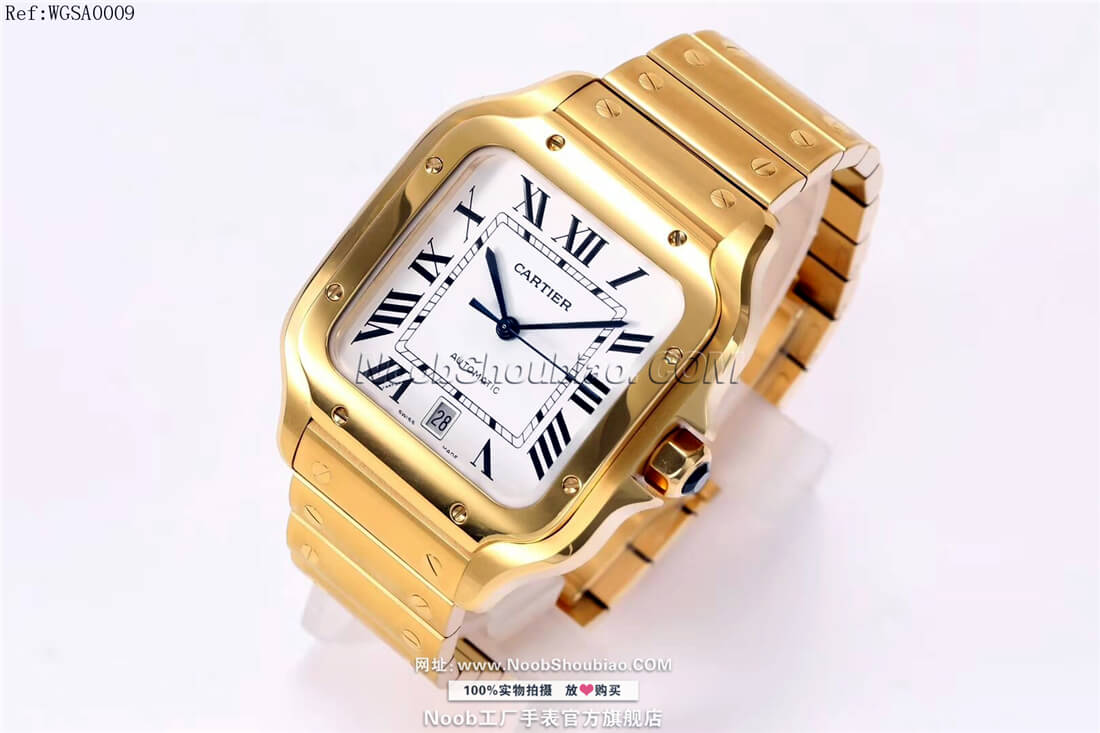 noob工厂Cartier 卡地亚 山度士 Santos 100 桑托斯 WGSA0009
