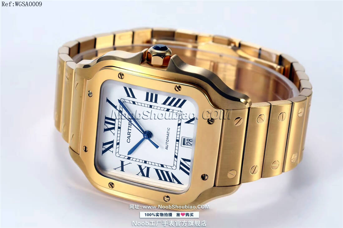  noobCartier 卡地亚 山度士 Santos 100 桑托斯 WGSA0009