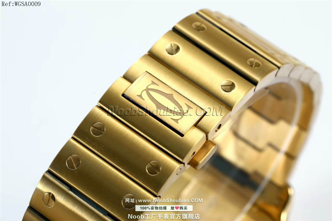  noob厂官网Cartier 卡地亚 山度士 Santos 100 桑托斯 WGSA0009