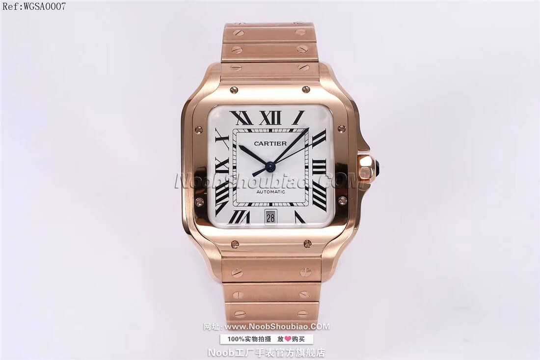 noob官网Cartier 卡地亚 山度士 Santos 100 桑托斯 WGSA0007