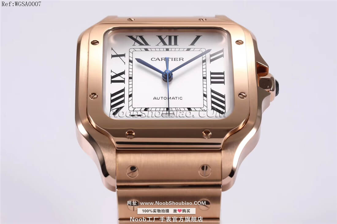 noob手表Cartier 卡地亚 山度士 Santos 100 桑托斯 WGSA0007