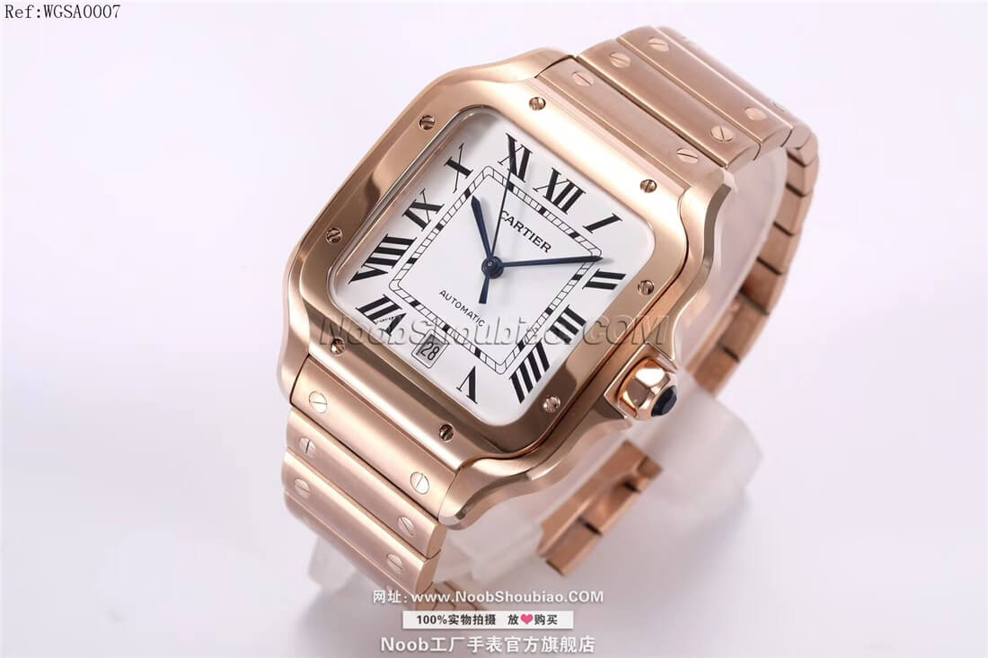 noob工厂Cartier 卡地亚 山度士 Santos 100 桑托斯 WGSA0007