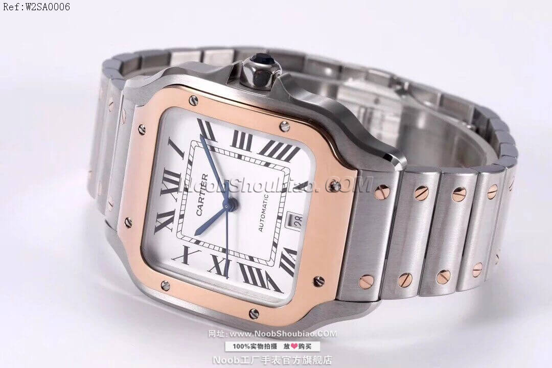  n厂手表官网Cartier 卡地亚 山度士 Santos 100 桑托斯 W2SA0006 