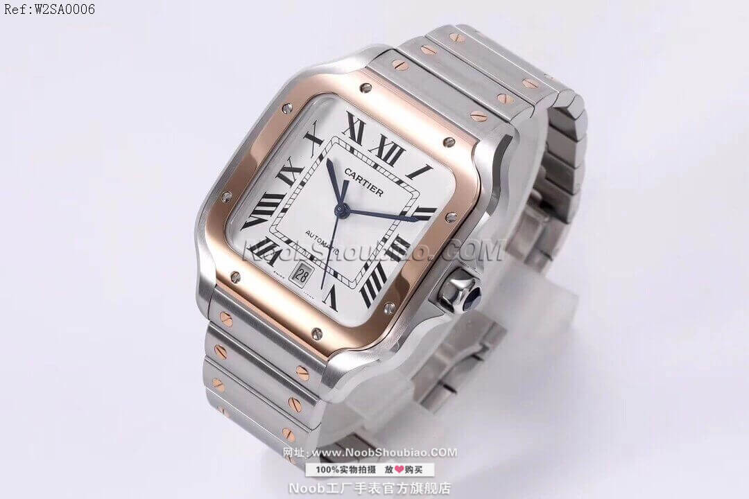  noob工厂Cartier 卡地亚 山度士 Santos 100 桑托斯 W2SA0006 