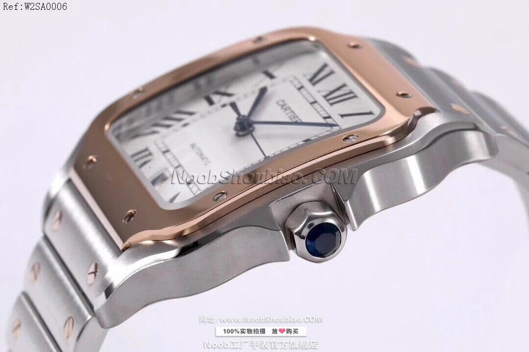  noobCartier 卡地亚 山度士 Santos 100 桑托斯 W2SA0006 