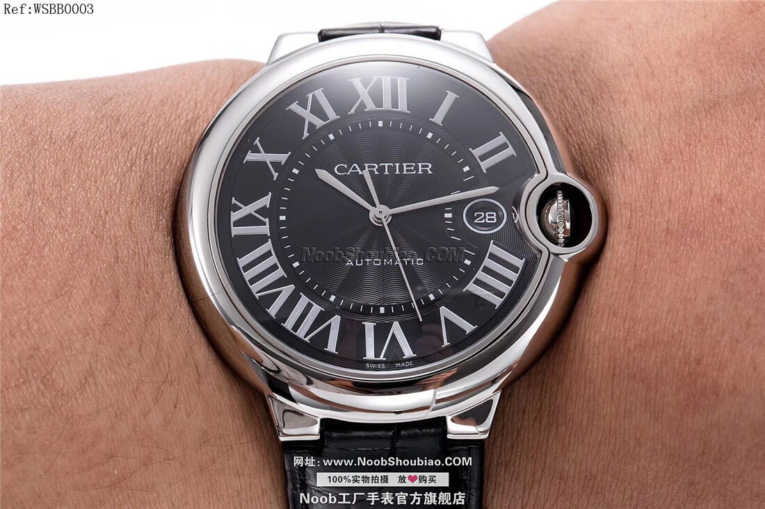  noob官方旗舰店卡地亚 Cartier 蓝气球 Ballon Bleu WSBB0003 42mm 情侣表 大号