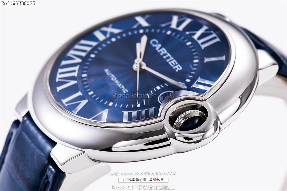 noob卡地亚 Cartier 蓝气球 Ballon Bleu 42mm WSBB0025 情侣表 大号