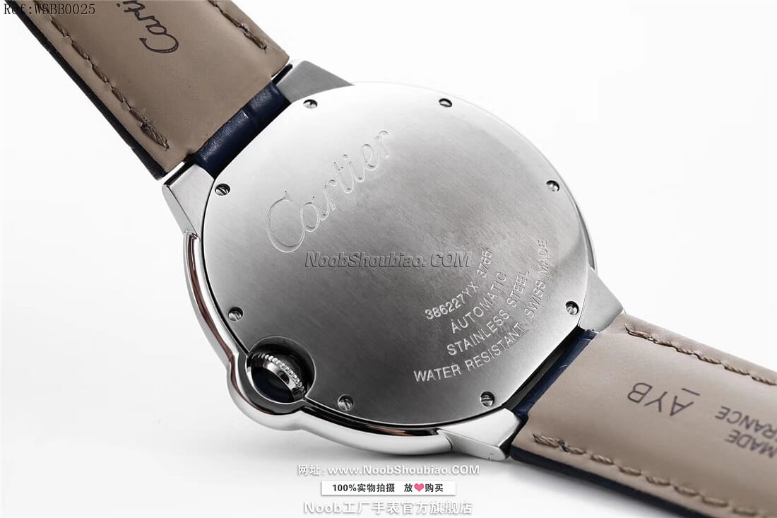 n版手表卡地亚 Cartier 蓝气球 Ballon Bleu 42mm WSBB0025 情侣表 大号