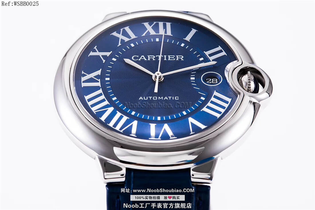 noob手表卡地亚 Cartier 蓝气球 Ballon Bleu 42mm WSBB0025 情侣表 大号