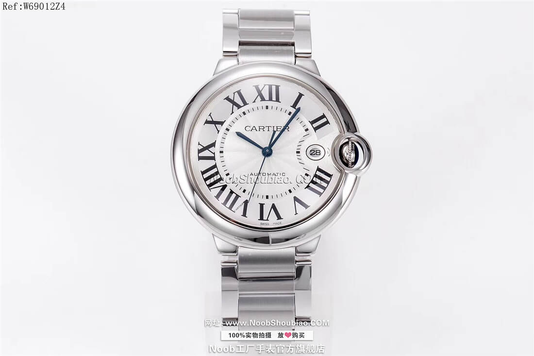  noob官网卡地亚 Cartier 蓝气球 Ballon Bleu W69012Z4 情侣表 大号 42mm