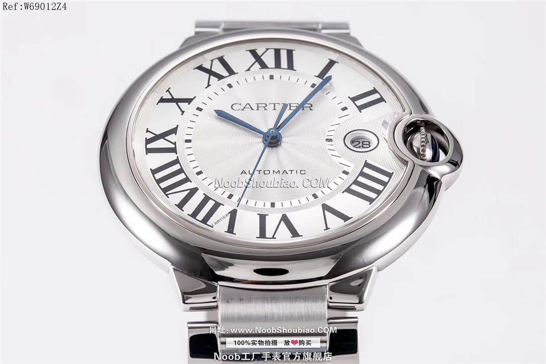  noob手表卡地亚 Cartier 蓝气球 Ballon Bleu W69012Z4 情侣表 大号 42mm