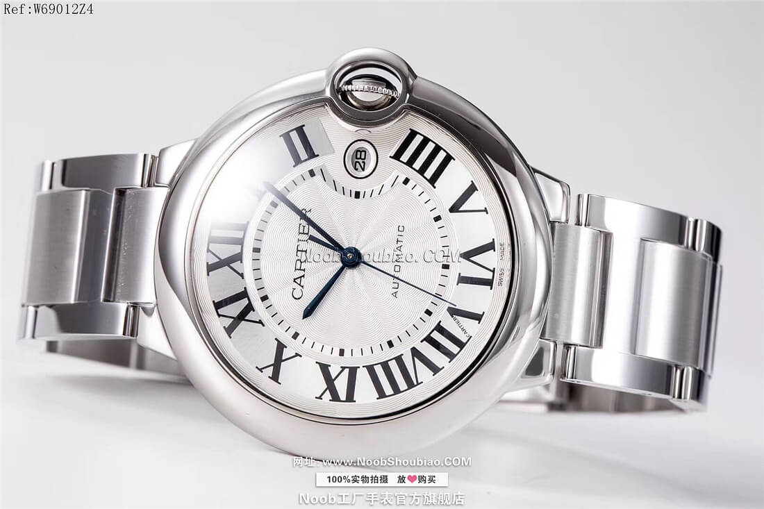  n厂手表官网卡地亚 Cartier 蓝气球 Ballon Bleu W69012Z4 情侣表 大号 42mm