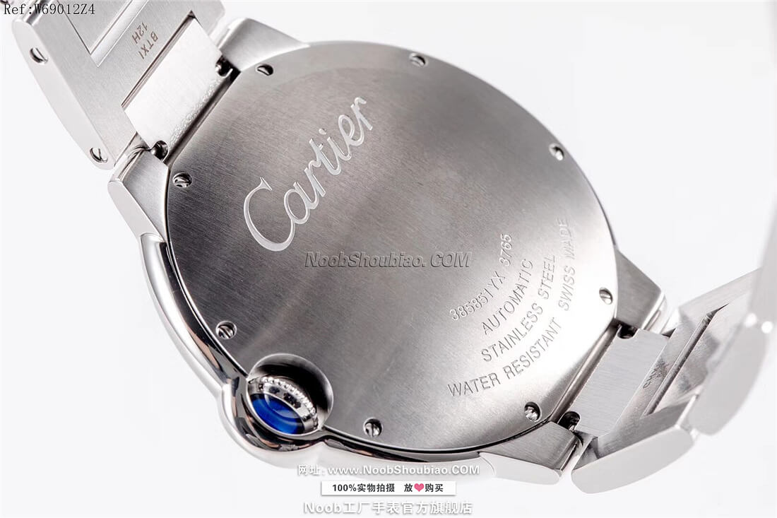  n版手表 卡地亚 Cartier 蓝气球 Ballon Bleu W69012Z4 情侣表 大号 42mm