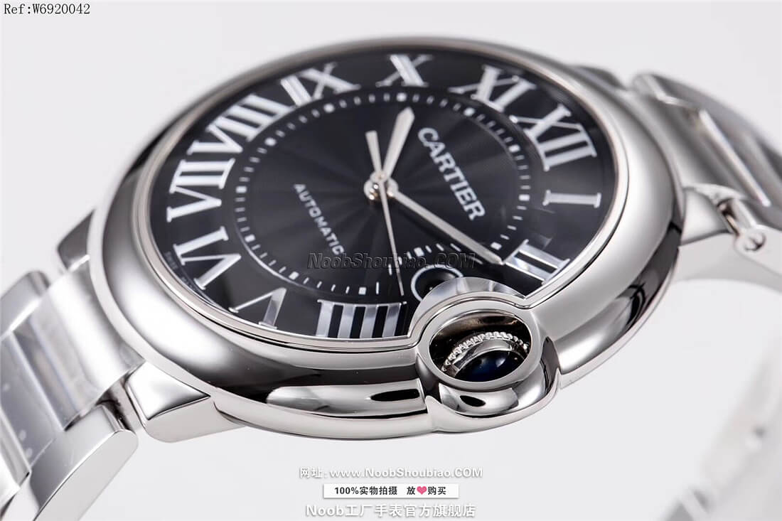 noob卡地亚 Cartier 蓝气球 Ballon Bleu W6920042 情侣表 大号 42mm