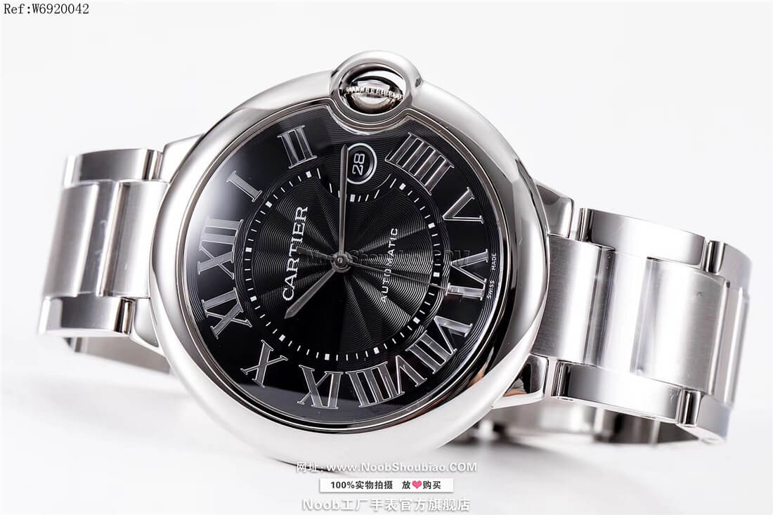 n厂手表官网卡地亚 Cartier 蓝气球 Ballon Bleu W6920042 情侣表 大号 42mm