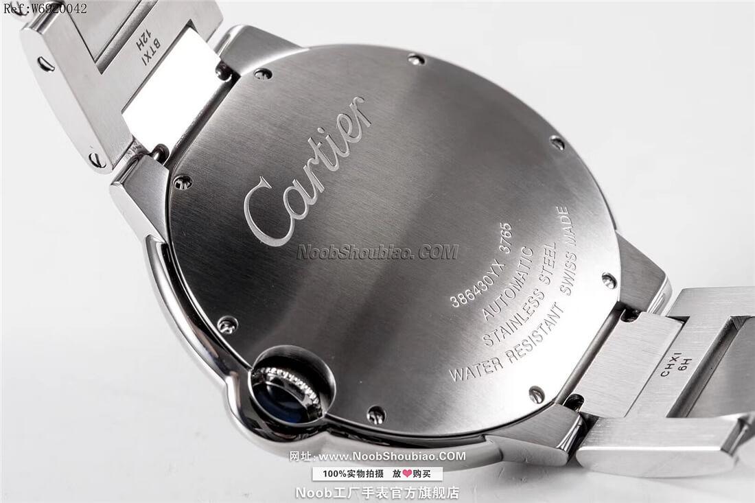  n版手表卡地亚 Cartier 蓝气球 Ballon Bleu W6920042 情侣表 大号 42mm