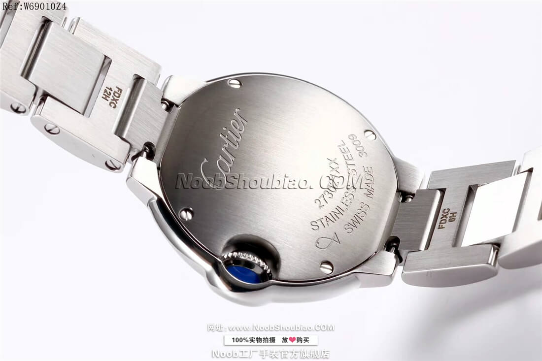 n版手表卡地亚 Cartier 蓝气球 Ballon Bleu W69010Z4 情侣表 小号 28mm  