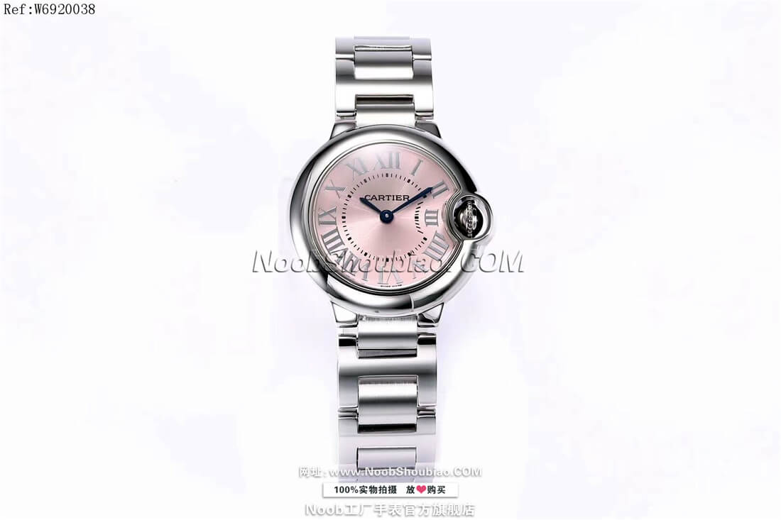 noob官网卡地亚 Cartier 蓝气球 Ballon Bleu W6920038 28mm 情侣表 小号