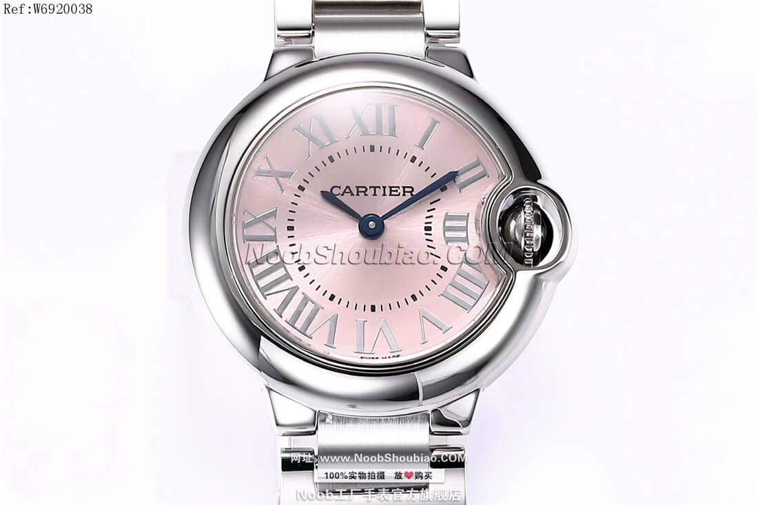 n厂卡地亚 Cartier 蓝气球 Ballon Bleu W6920038 28mm 情侣表 小号