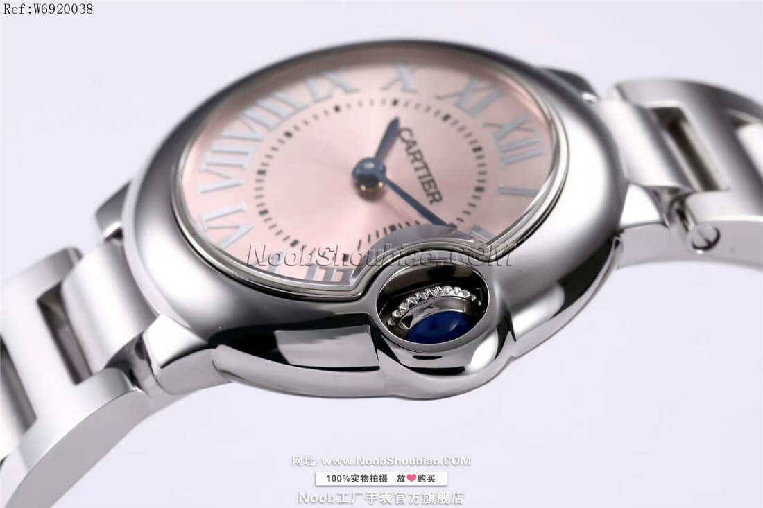 noob卡地亚 Cartier 蓝气球 Ballon Bleu W6920038 28mm 情侣表 小号