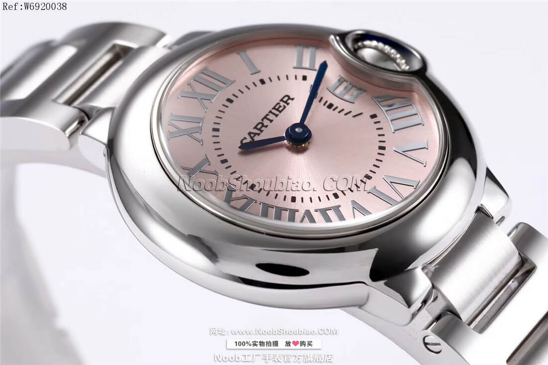 复刻名表卡地亚 Cartier 蓝气球 Ballon Bleu W6920038 28mm 情侣表 小号