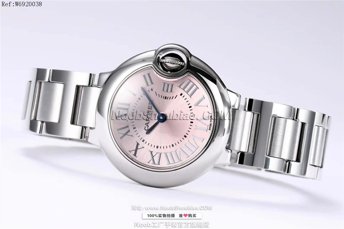  n厂手表官网卡地亚 Cartier 蓝气球 Ballon Bleu W6920038 28mm 情侣表 小号