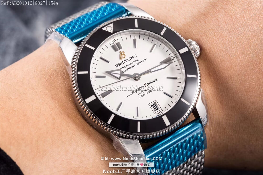 n厂官方旗舰店Breitling 百年灵 SuperOcean Heritage II 超级海洋文化二代 AB201012|G827|154A