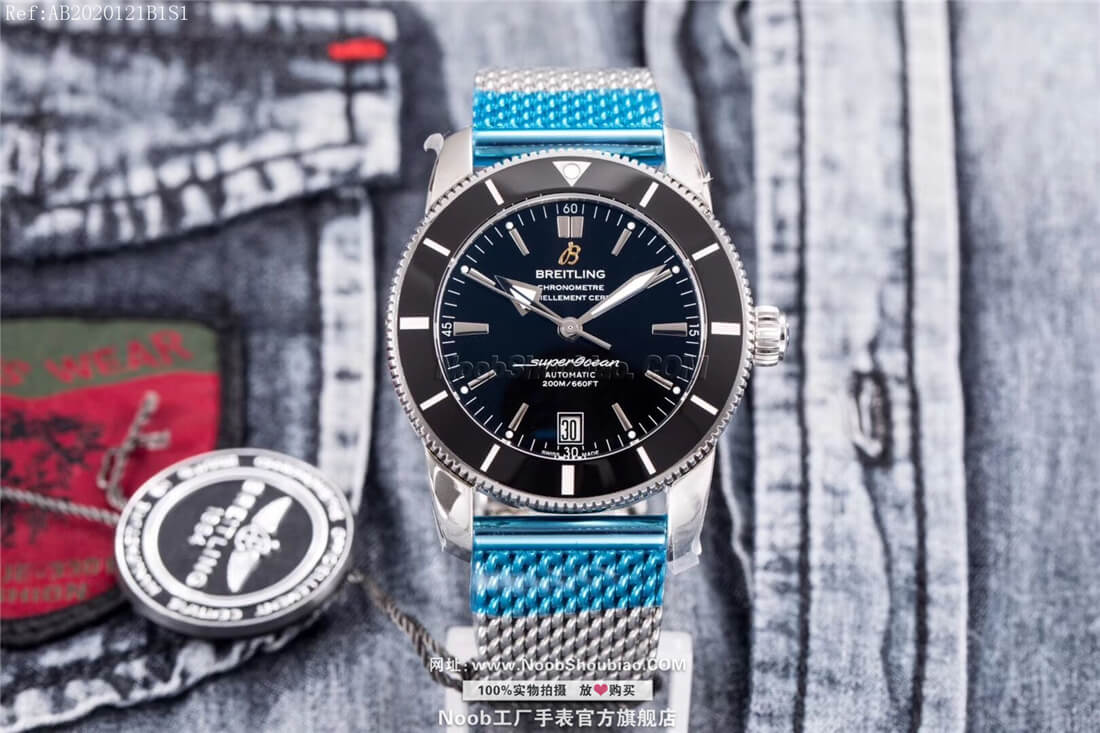 noob官网Breitling 百年灵 SuperOcean Heritage II 超级海洋文化二代 AB2020121B1S1