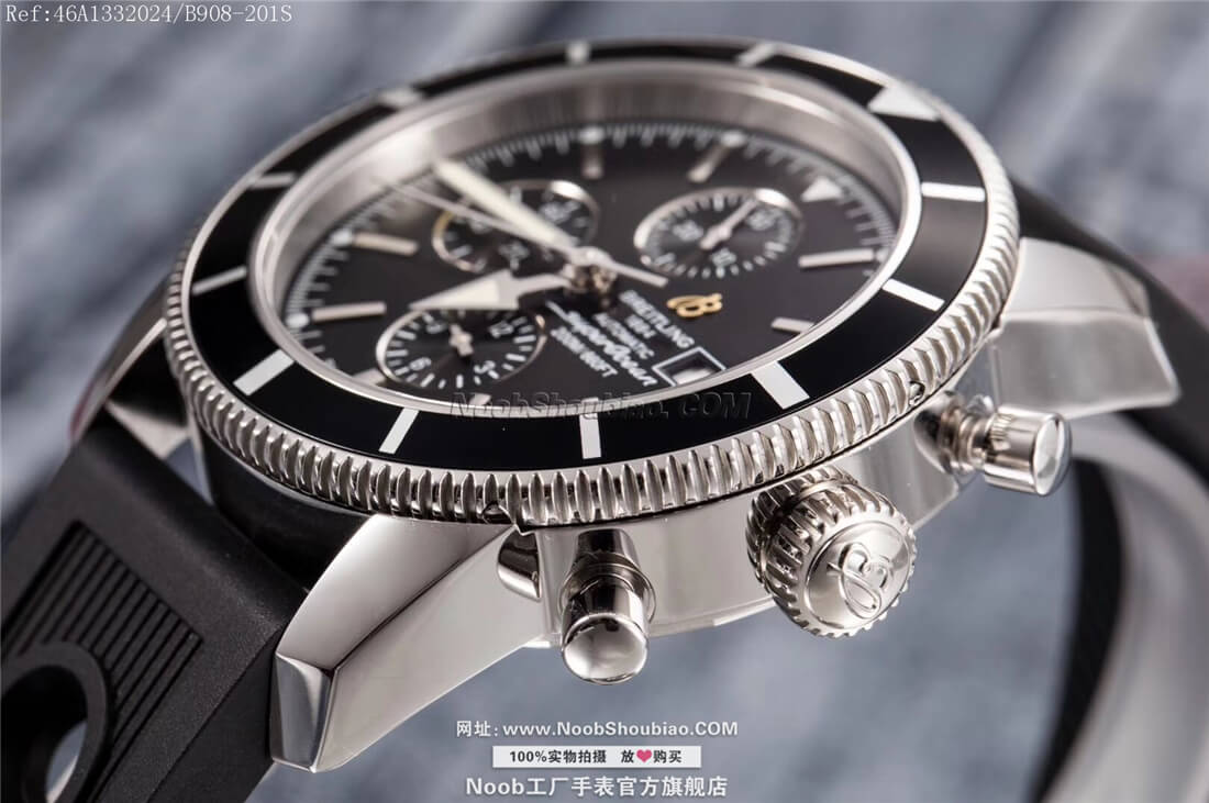  复刻名表Breitling 百年灵 Superocean Heritage 超级海洋文化系列 Chronograph 46 A1332024/B908-201S