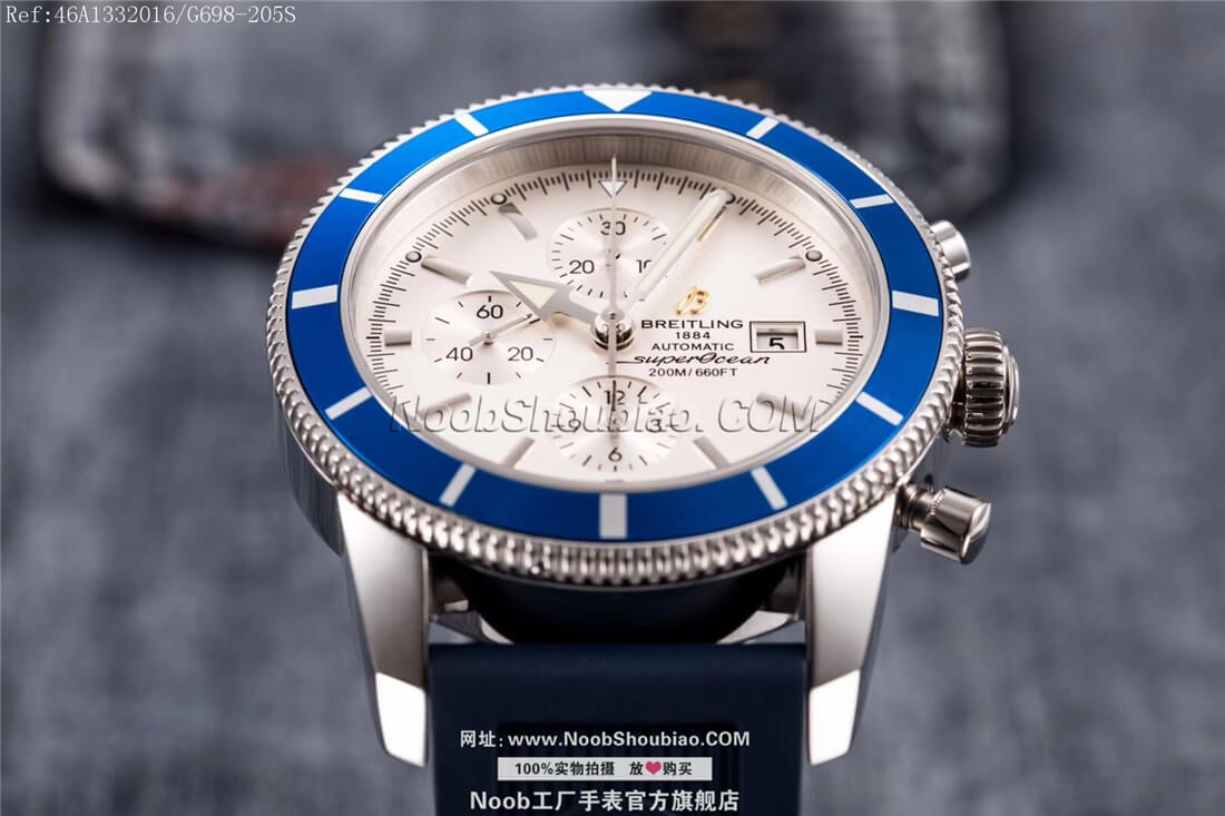 noob手表Breitling 百年灵 Superocean Heritage 超级海洋文化系列 Chronograph 46A1332016/G698-205S
