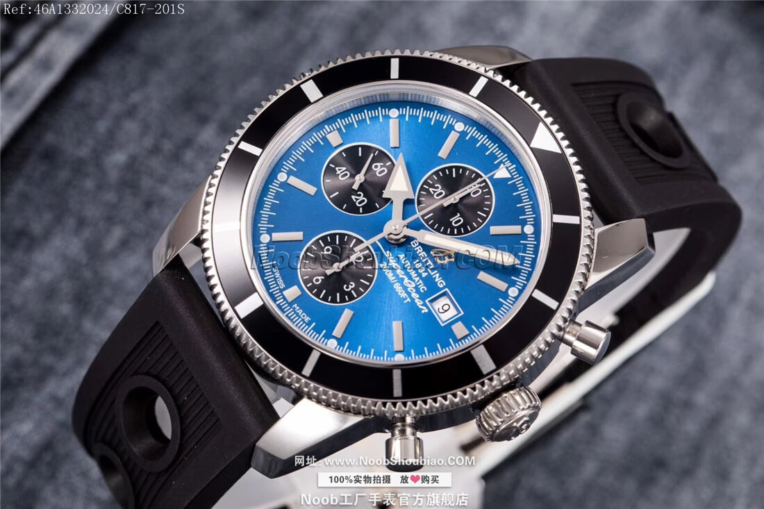 noob工厂Breitling 百年灵 Superocean Heritage 超级海洋文化系列 Chronograph 46A1332024/C817-201S