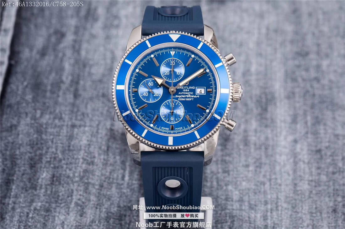 noob官网Breitling 百年灵 Superocean Heritage 超级海洋文化系列 Chronograph 46A1332016/C758-205S