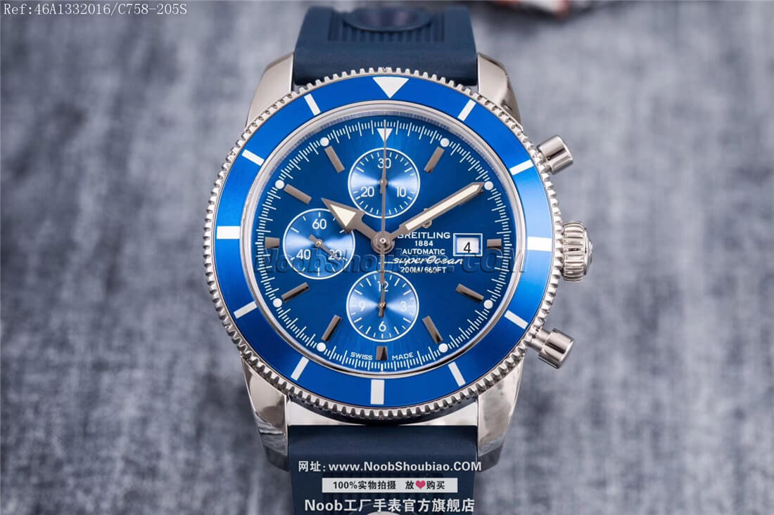 n厂Breitling 百年灵 Superocean Heritage 超级海洋文化系列 Chronograph 46A1332016/C758-205S