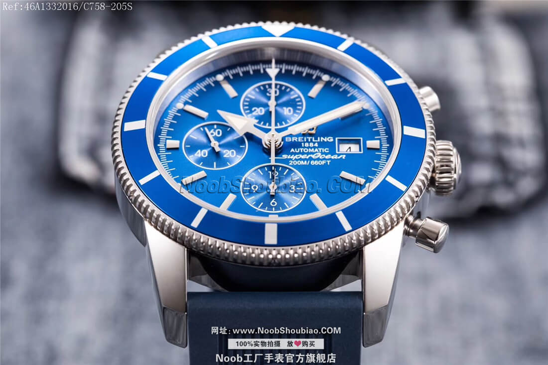 noob手表Breitling 百年灵 Superocean Heritage 超级海洋文化系列 Chronograph 46A1332016/C758-205S