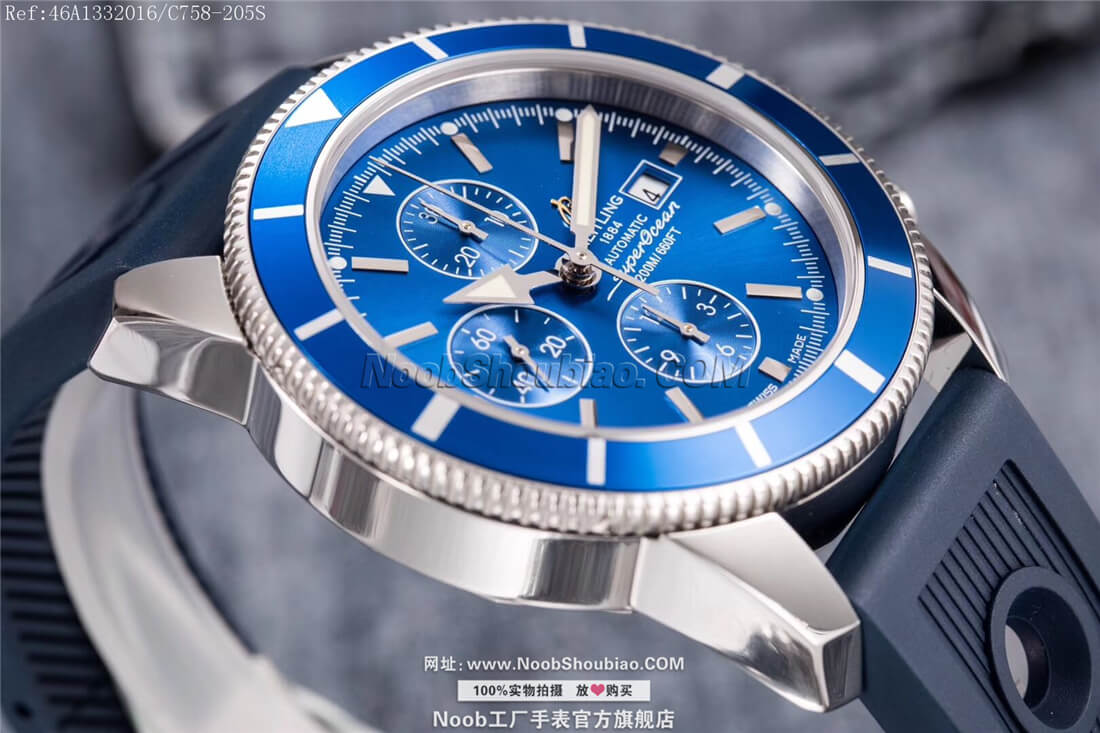 noob工厂Breitling 百年灵 Superocean Heritage 超级海洋文化系列 Chronograph 46A1332016/C758-205S